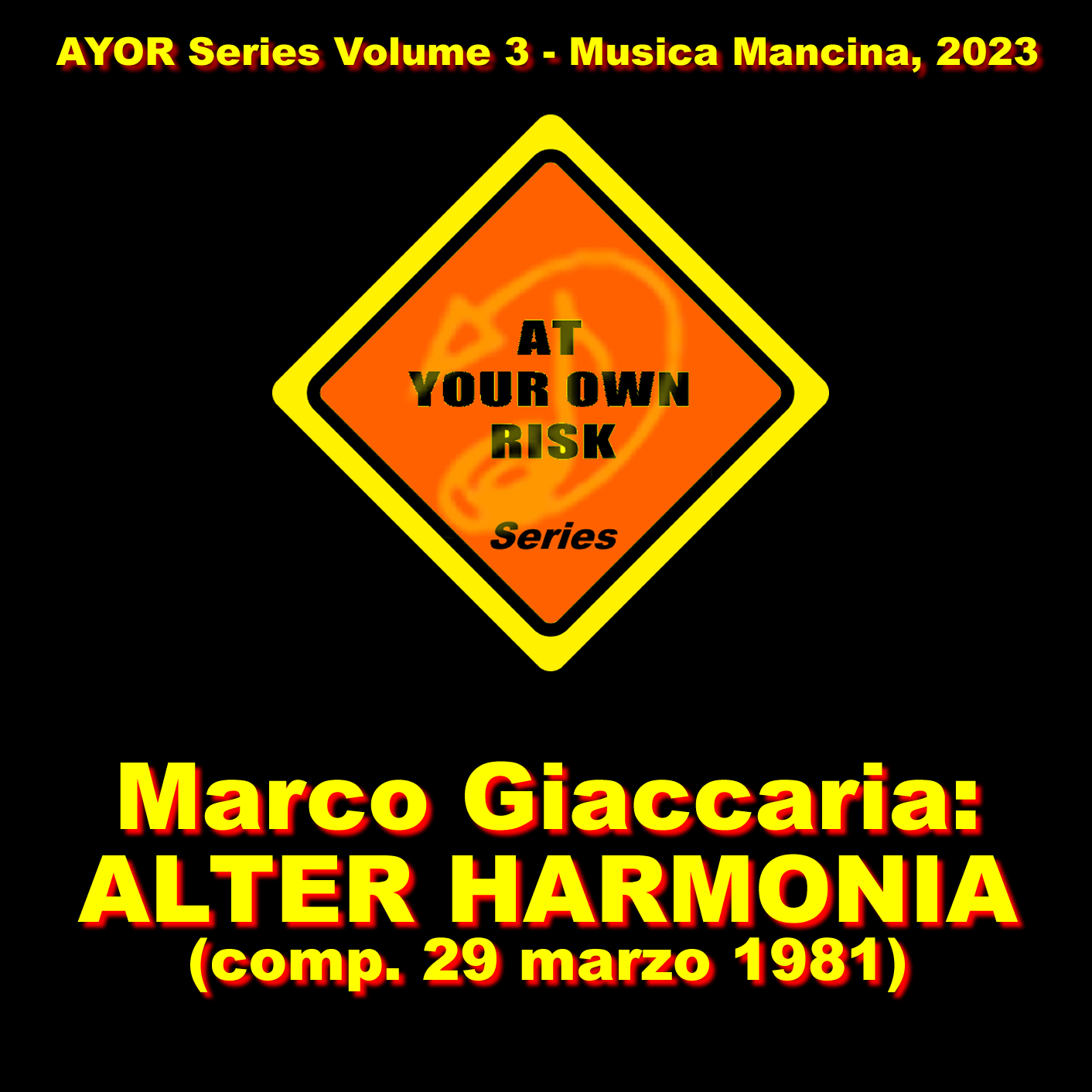 Marco Giaccaria - ALTER HARMONIA - cover
