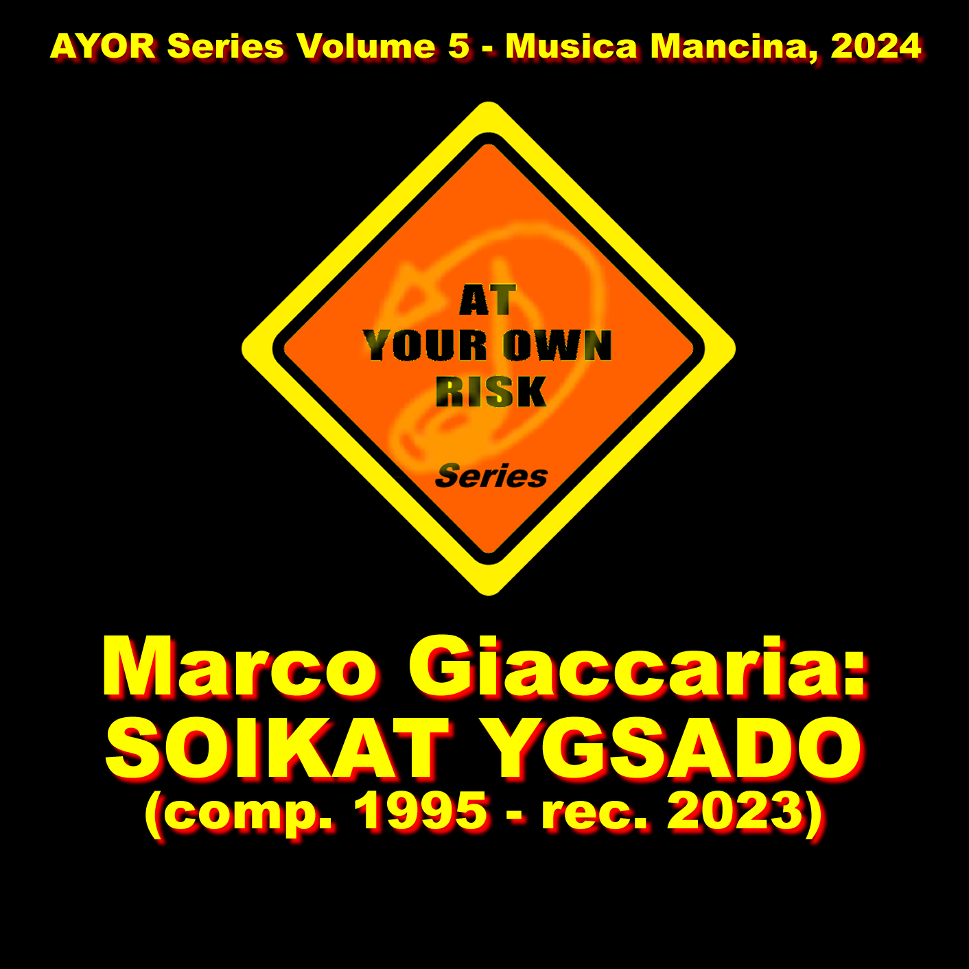 Marco Giaccaria - SOIKAT YGSADO - cover