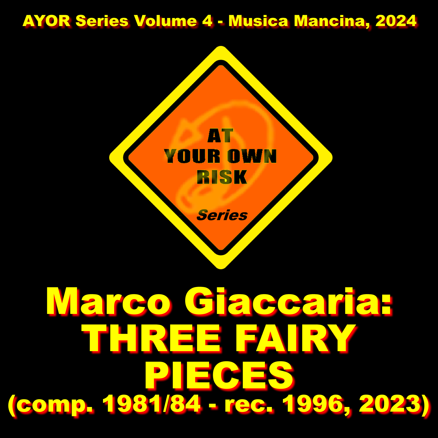 Marco Giaccaria - THREE FAIRY PIECES - cover