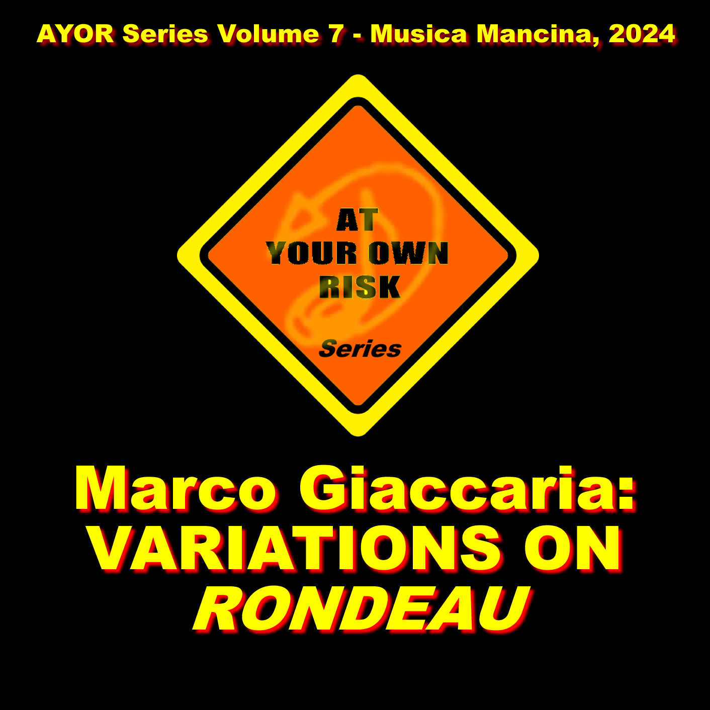 Marco Giaccaria - VARIATIONS ON RONDEAU - cover
